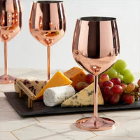 Unbreakable Stainless Steel Wine Glasses stemware Luxurious Weddings