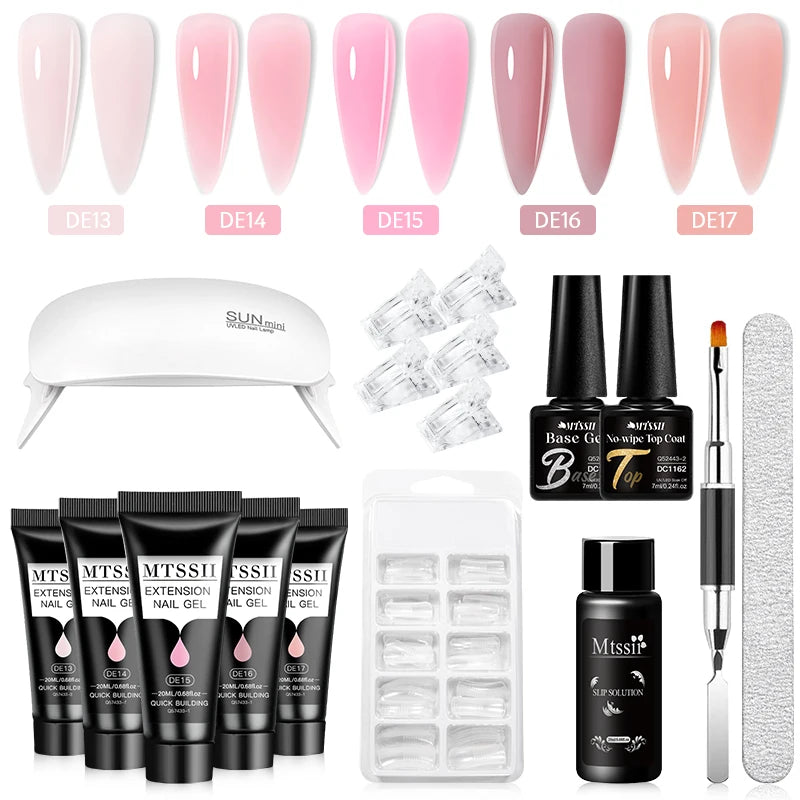 20m Premium Nail Extension Gel Set nail kits Luxurious Weddings
