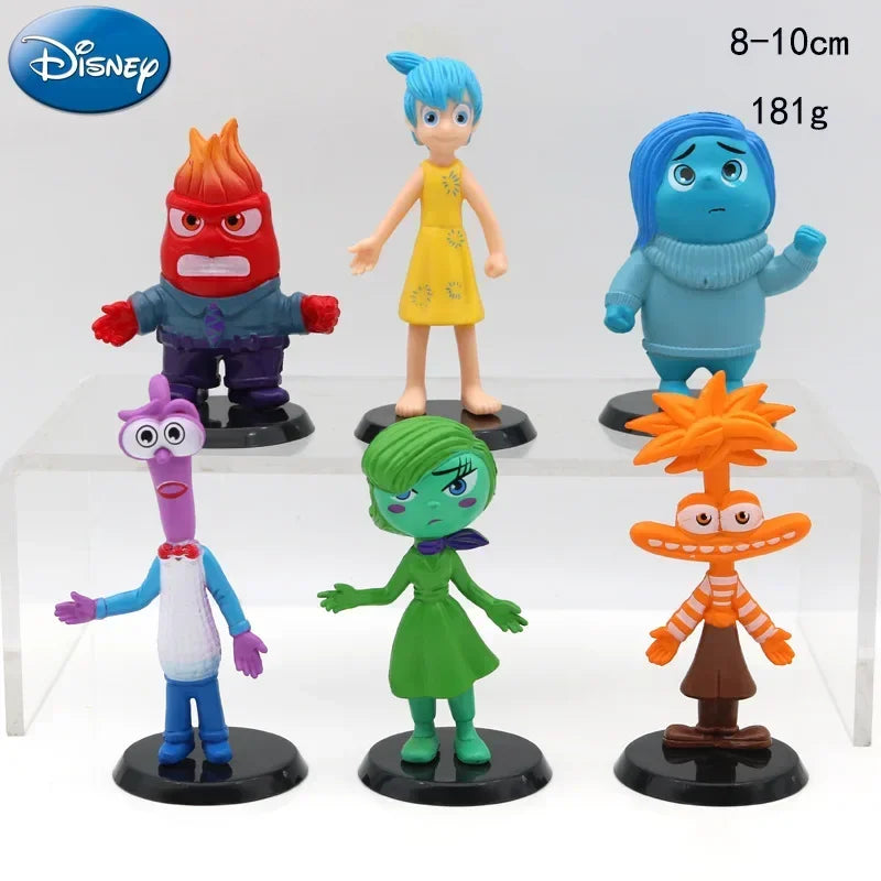 Disney Inside Out Cake Figures Set of 6 Cake Decorations Luxurious Weddings