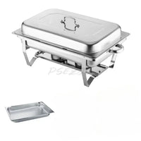 Stainless Steel Buffet Stove Serveware Luxurious Weddings