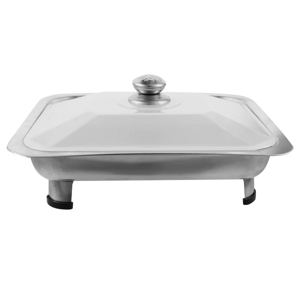 Stainless Steel Buffet Serving Tray with Lid Serveware Luxurious Weddings