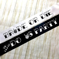 Bride to Be Sash Can Cooler - Fun Wedding Gift Can Coolers Luxurious Weddings