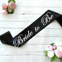 Elegant Wedding Sash for Bridal Party Celebrations Sashes Luxurious Weddings