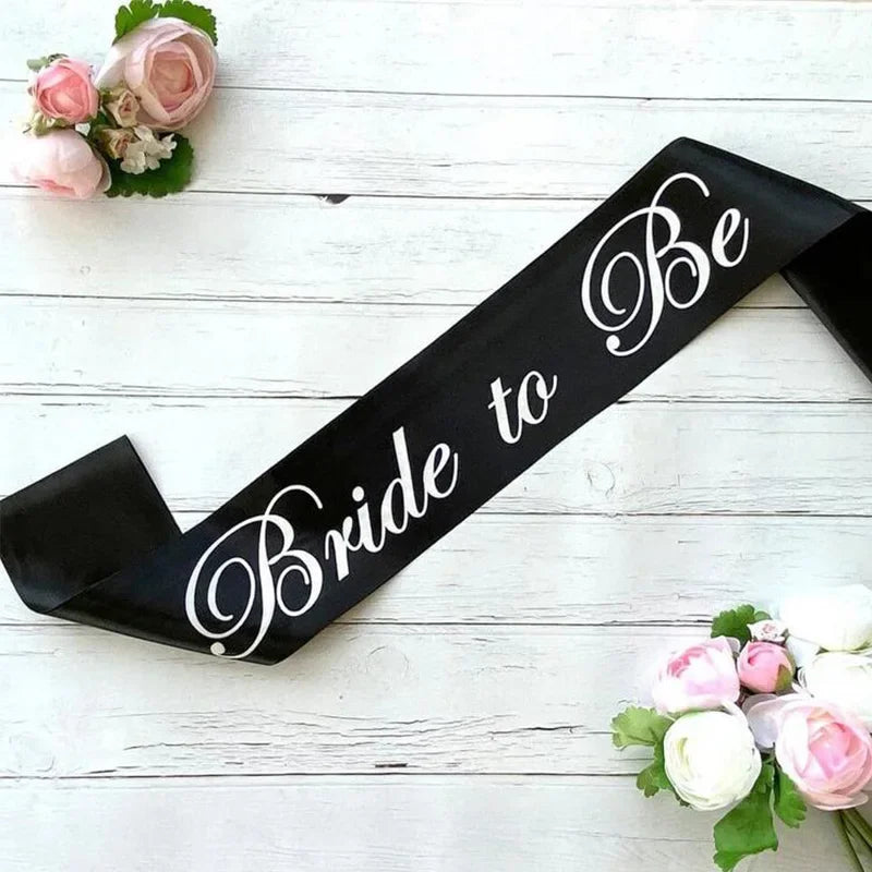 Elegant Wedding Sash for Bridal Party Celebrations Sashes Luxurious Weddings
