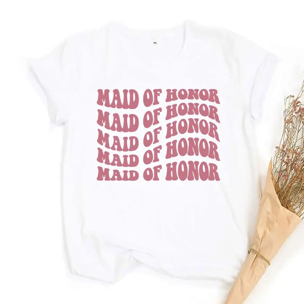 Team Bride Floral Short Sleeve T-Shirt T-Shirts Luxurious Weddings