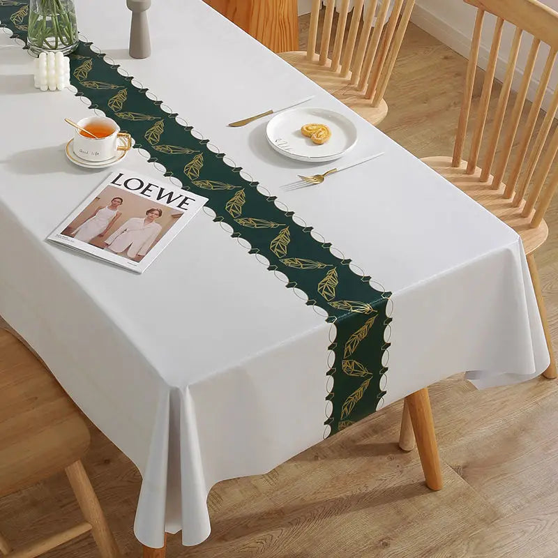 Polyester Tablecloth with Elegant Design tablecloth Luxurious Weddings