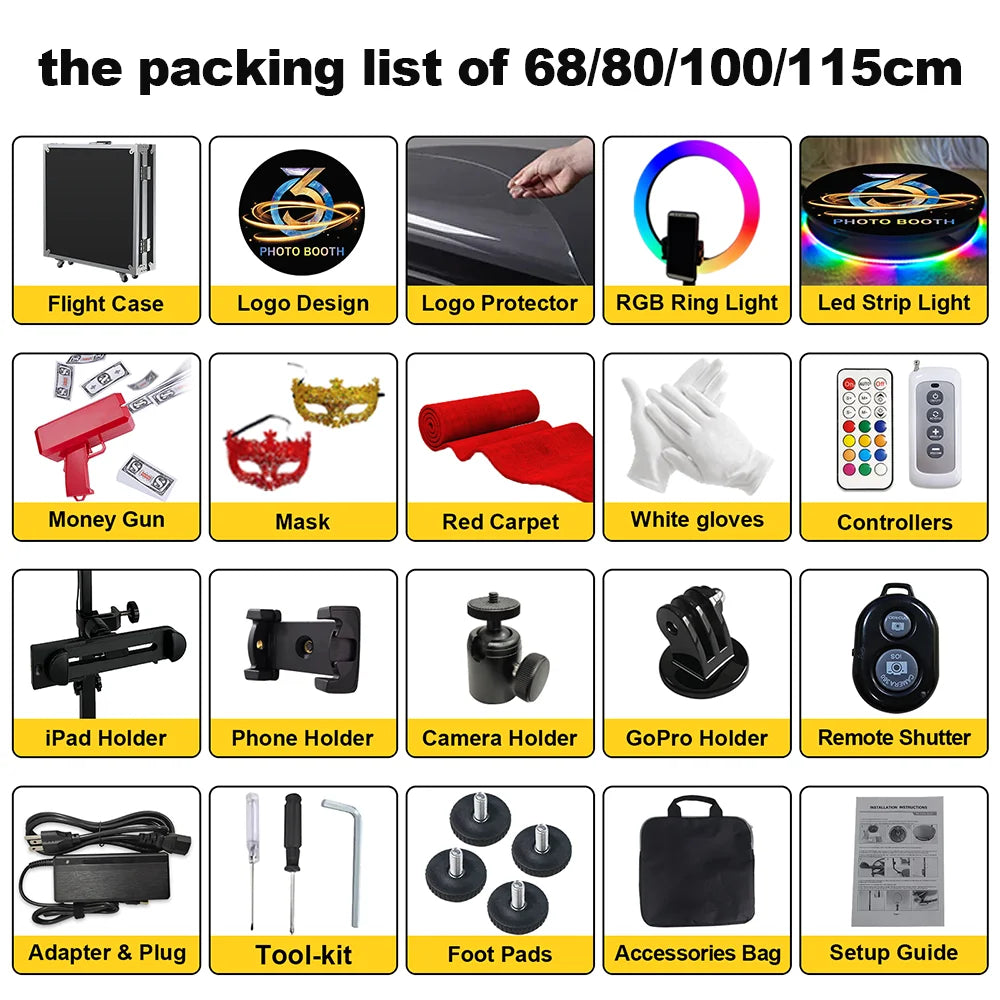 a bunch of different types of car accessories