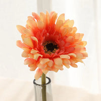 5/10PC Artificial Silk Gerbera Flower Heads - Perfect for Weddings and Home Decor! Luxurious Weddings