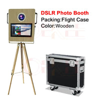 Portable Wooden Photo Booth 15.6 inch Luxurious Weddings