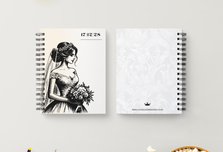 Wedding Planner Notebook Bride Wedding Planner Luxurious Weddings