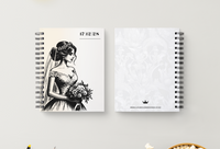 Wedding Planner Notebook Bride Wedding Planner Luxurious Weddings