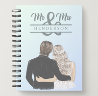 Wedding Planner Notebook | Mr & Mrs Wedding Planner Luxurious Weddings