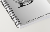 Wedding Planner Notebook | B&W Wedding Planner Luxurious Weddings