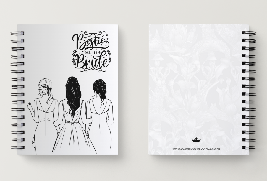 Wedding Planner Notebook | Bridesmaid Wedding Planner Luxurious Weddings