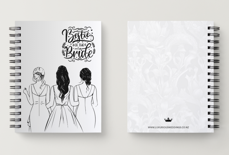 Wedding Planner Notebook | Bridesmaid Wedding Planner Luxurious Weddings