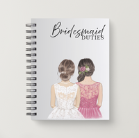 Bridesmaid Duties Notebook Wedding Planner Luxurious Weddings