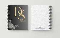 Initials Wedding Notebook Wedding Planner Luxurious Weddings