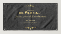 Wedding Banners #1122 Banners Luxurious Weddings