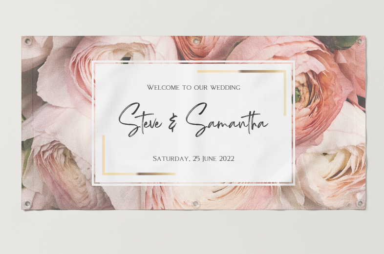 Wedding Banners #1121 Banners Luxurious Weddings