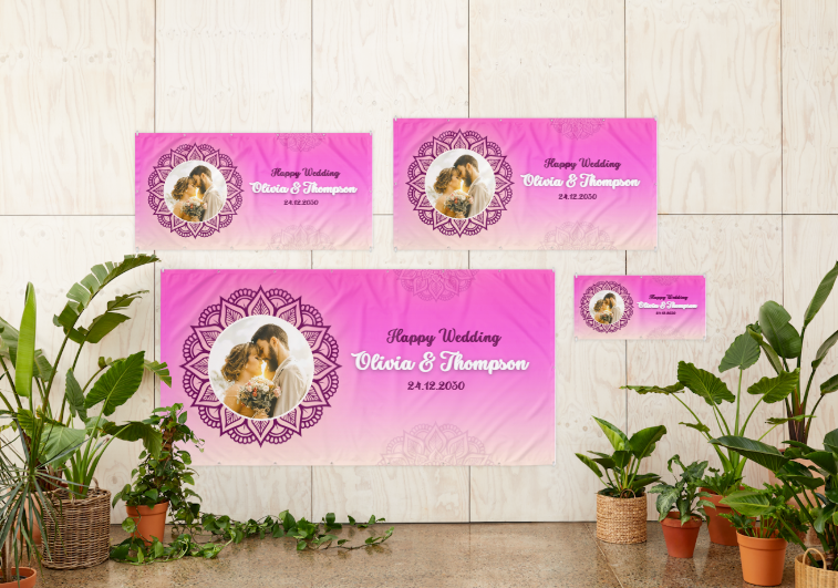Wedding Banners #1129 Banners Luxurious Weddings