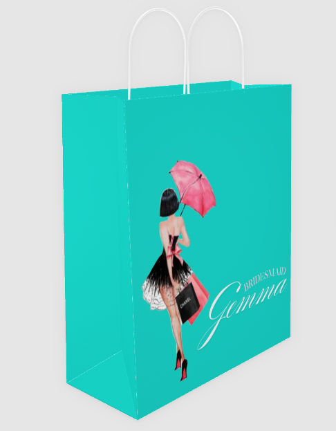 Custom Paper Gift Bags | Gemma gift bags Luxurious Weddings
