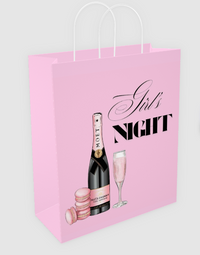 Custom Paper Gift Bags | Girls Night gift bags Luxurious Weddings