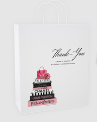 Custom Paper Gift Bags | Thank-You gift bags Luxurious Weddings