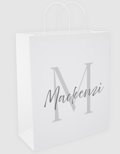 Custom Paper Gift Bags | Simple gift bags Luxurious Weddings