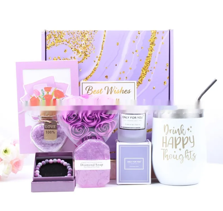 Candle Aromatherapy Gift Set | Drink Happy Thoughts