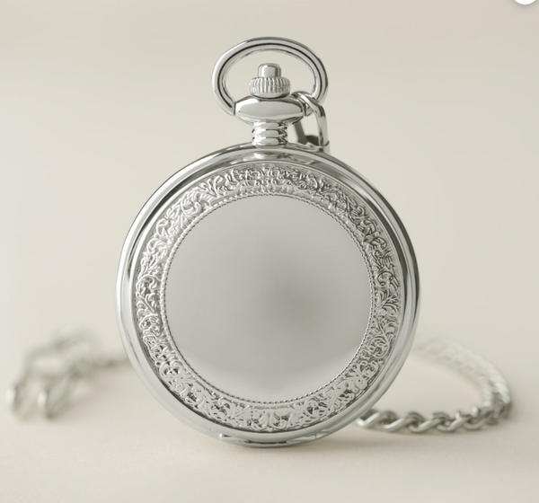 Stainless Steel Pocket Watch Pocket Watch Luxurious Weddings