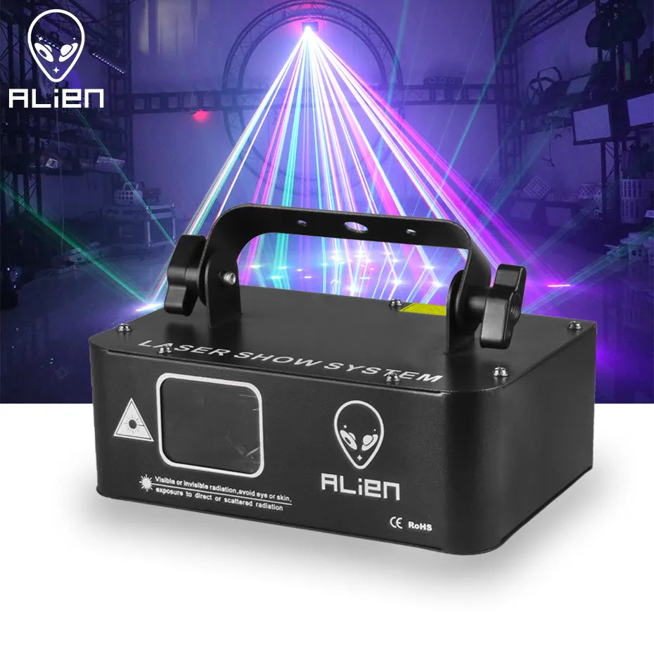 500mw RGB Laser Light - Perfect for DJs, Parties, and Clubs! Luxurious Weddings