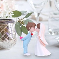 Romantic Kissing Couple Wedding Cake Topper Cake Decorations Luxurious Weddings