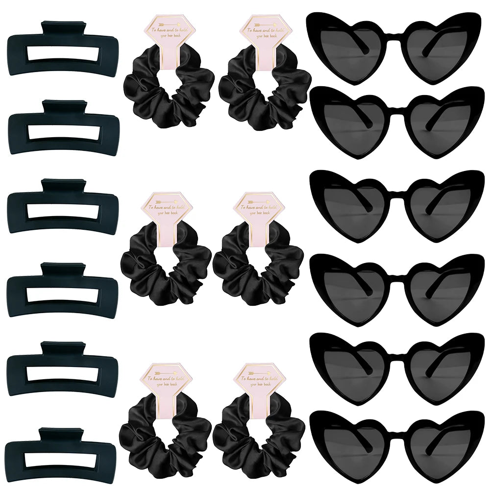 Bridesmaid Heart Sunglasses & Hair Accessories Set Accessories Luxurious Weddings