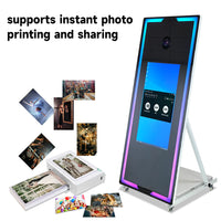 Portable Mirror Photo Booth - 1 Year Warranty Included! Luxurious Weddings