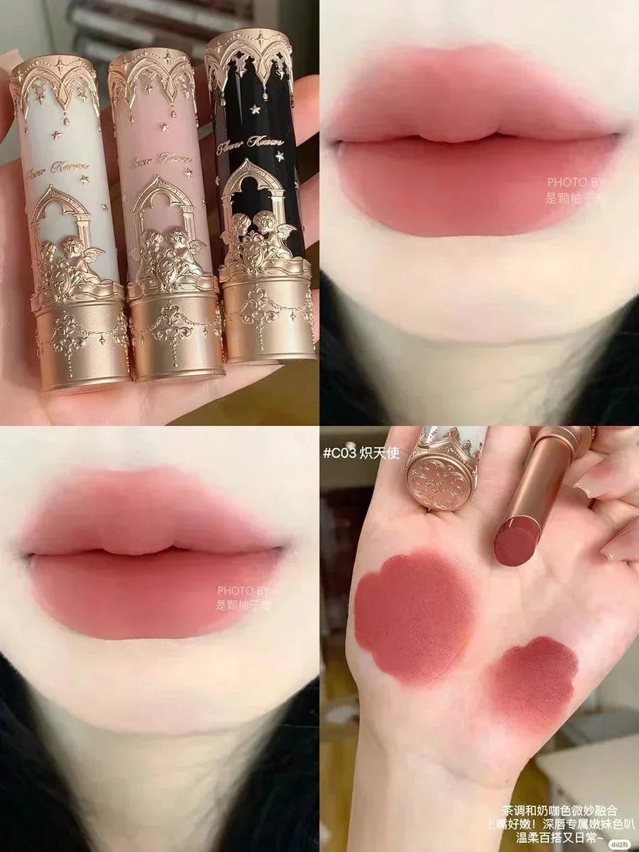Flower Knows Little Angel Velvet Matte Lipstick Lipstick Luxurious Weddings