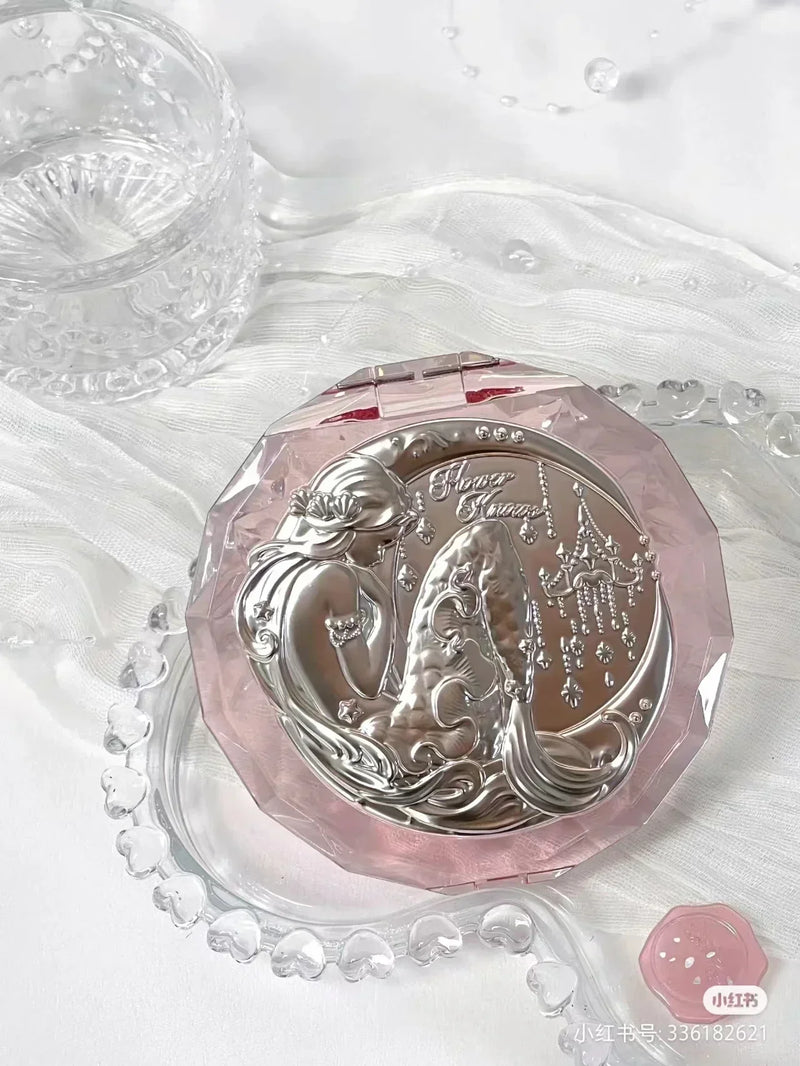 Flower Knows Swan Folding Compact Mirror Folding Mirror Luxurious Weddings