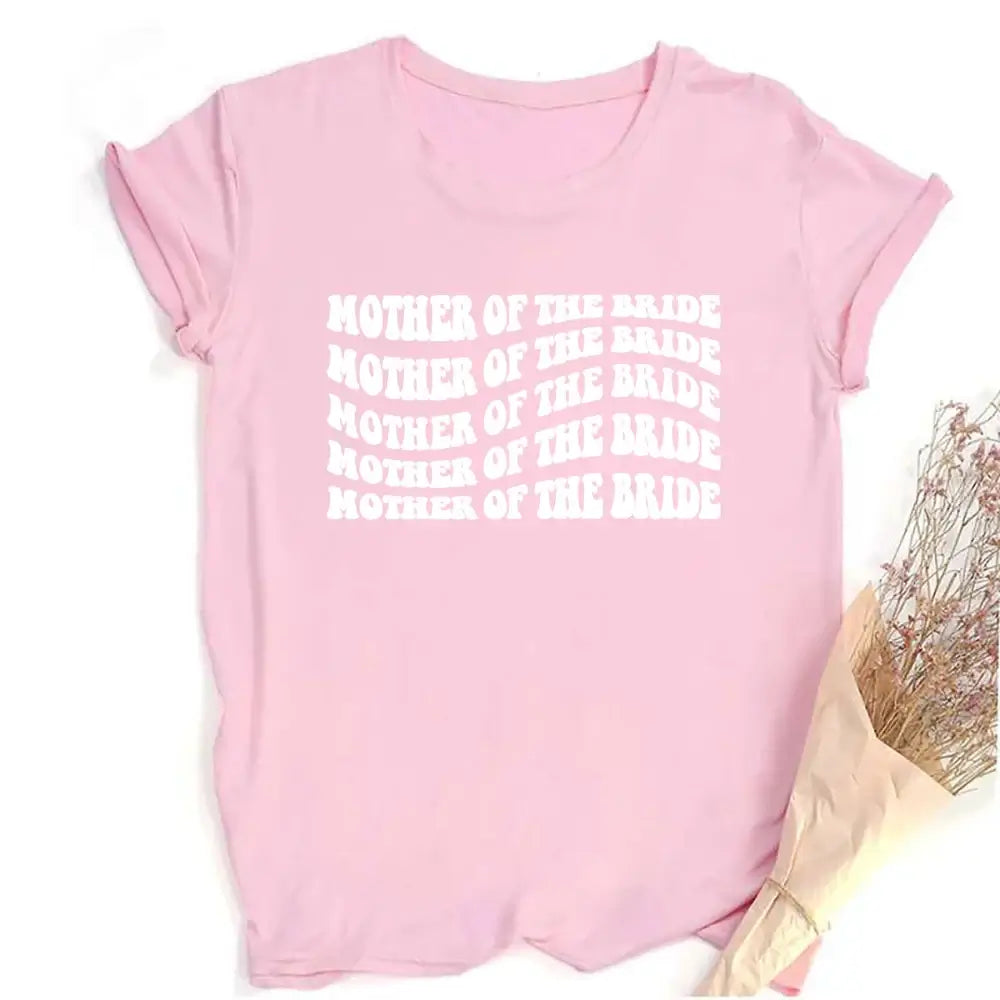 Team Bride Floral Short Sleeve T-Shirt T-Shirts Luxurious Weddings