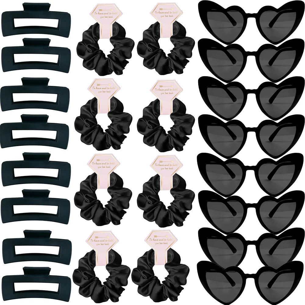 Bridesmaid Heart Sunglasses & Hair Accessories Set Accessories Luxurious Weddings