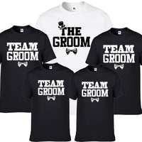 Team Groom T-Shirt for Wedding Party Fun Luxurious Weddings