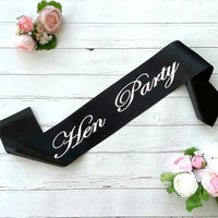Elegant Wedding Sash for Bridal Party Celebrations Sashes Luxurious Weddings