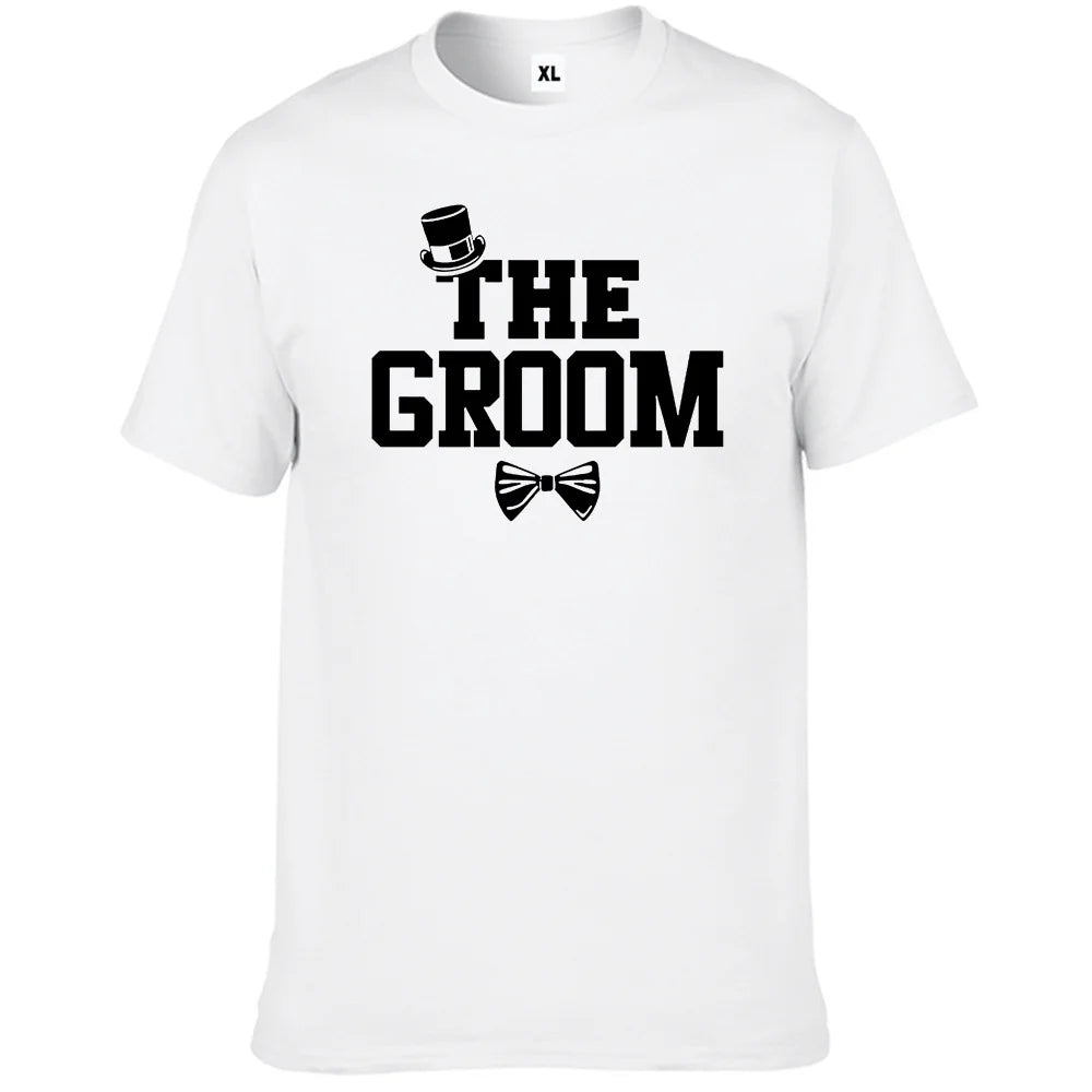 Team Groom T-Shirt for Wedding Party Fun Luxurious Weddings