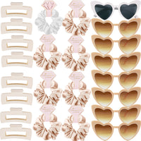 Bridesmaid Heart Sunglasses & Hair Accessories Set Accessories Luxurious Weddings
