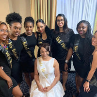 Stylish Bachelorette Party Sash for Bridesmaids Sashes Luxurious Weddings