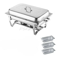 Stainless Steel Buffet Stove Serveware Luxurious Weddings