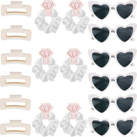 Bridesmaid Heart Sunglasses & Hair Accessories Set Accessories Luxurious Weddings