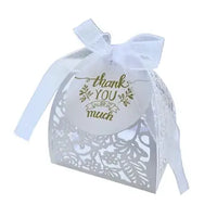 Valentine's Day Candy Boxes with Thank You Tag