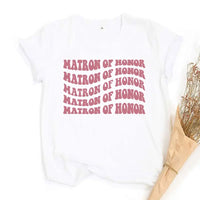 Team Bride Floral Short Sleeve T-Shirt T-Shirts Luxurious Weddings