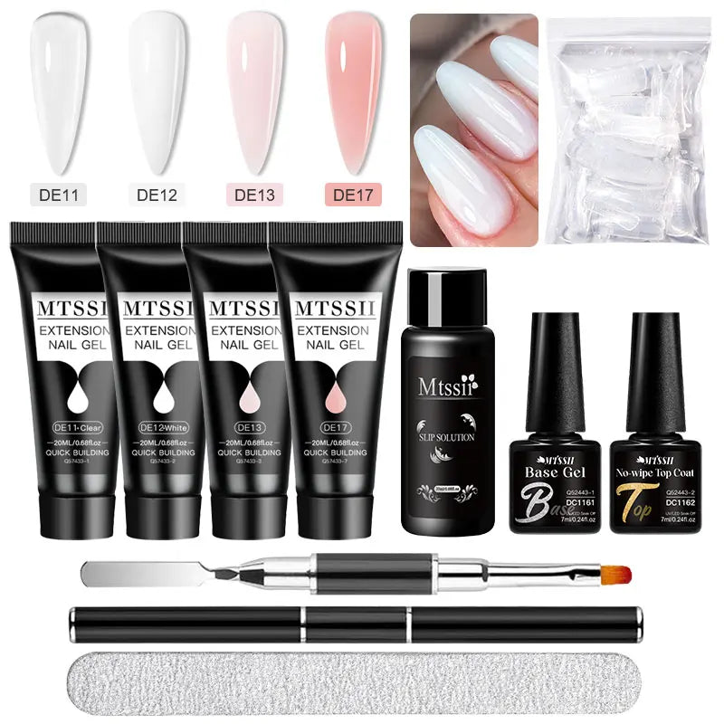 20m Premium Nail Extension Gel Set nail kits Luxurious Weddings