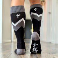 Organic Cotton Ski Sock - Alpine Ascent