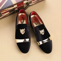 il Leone - Italian Style Red bottom Leather Loafers for Men Luxurious Weddings